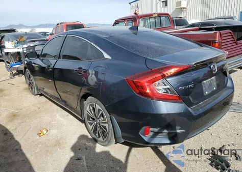 2018 Honda Civic Exl from USA, damaged, VIN JHMFC1F75JX023745